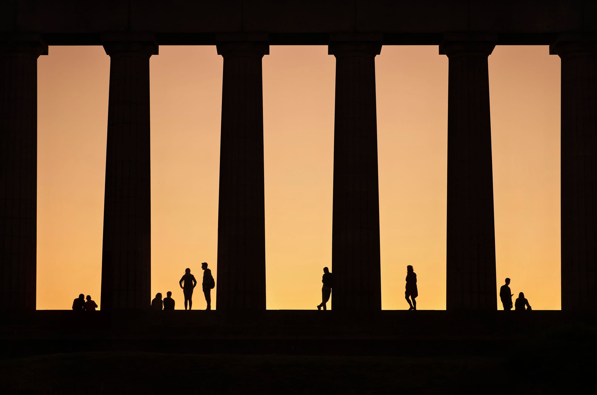 National Monument Silhouette