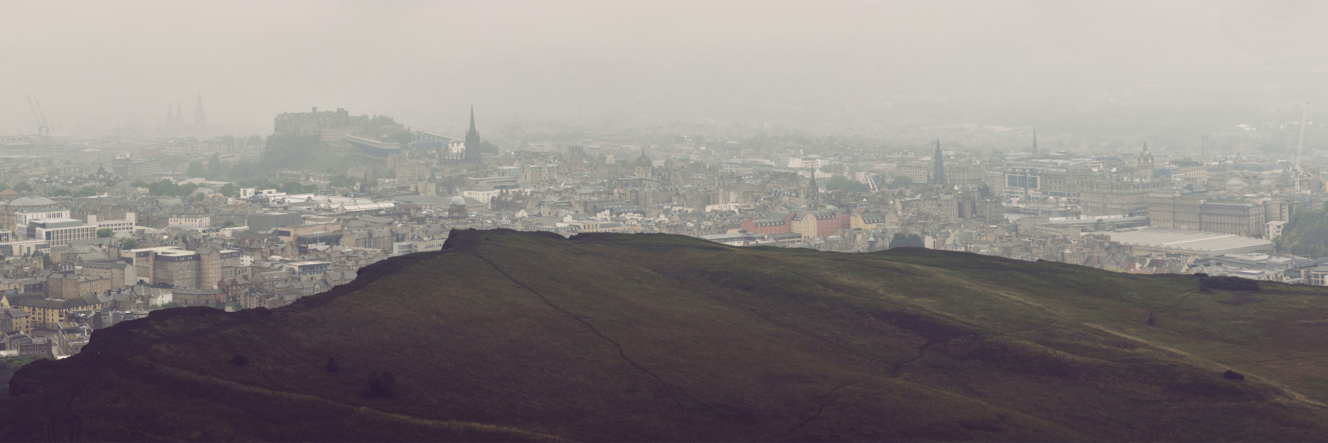 Misty City at Edinburgh, South East, Scotland — a photography location from The Photos book series